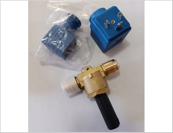 [VAL-1/2ROSC] KIT VÁLVULA SOLENOIDE CASTEL 1/2" ROSCA + BOBINA + CONECTOR