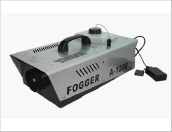 [MQN-HUMO.DG1] MAQUINA DE HUMO 1200/1500W + DISCO FOG LIQUIDE MARCA DG1
