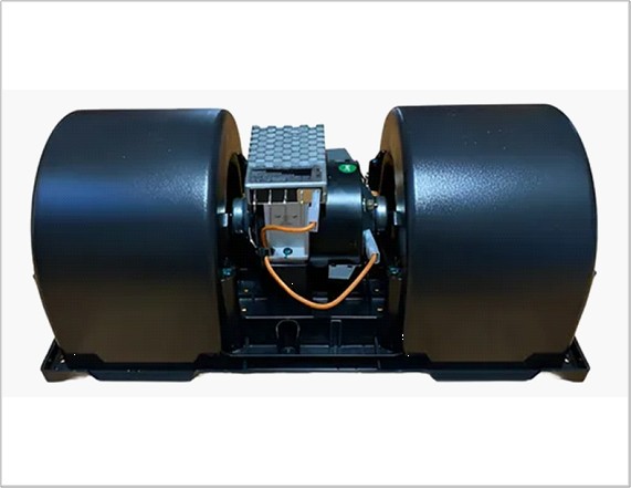 [VNT-2EJE.12V] VENTILADOR VHC - MOTOR DOBLE EJE 12V. - CAJA, RODETES Y RESISTENCIA