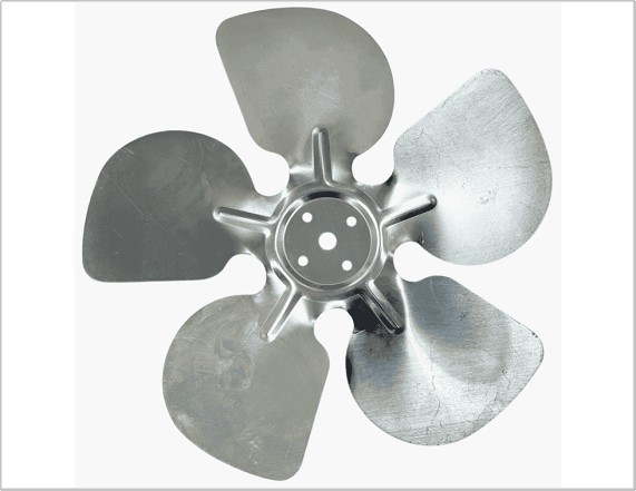 ASPA DE ALUMINIO 9" CW. 28x230mm. 5 HOJAS (10W., 16W.)