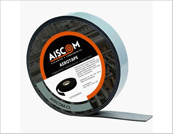 CINTA ELASTOMERICA 3cm.x50mm.x9.10mt. (AEROTAPE)