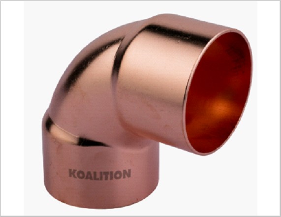 [CDC-12.90] CODO DE COBRE 1/2" 90°