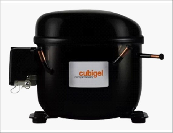 [CMP-GL80TB] COMPRESOR 1/5 HP R-134A 220V/1/50 GL80TB CUBIGEL
