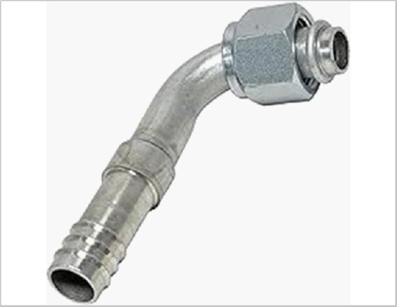 [FT02-90H] FITTING 13/32 90° HEMBRA ORING